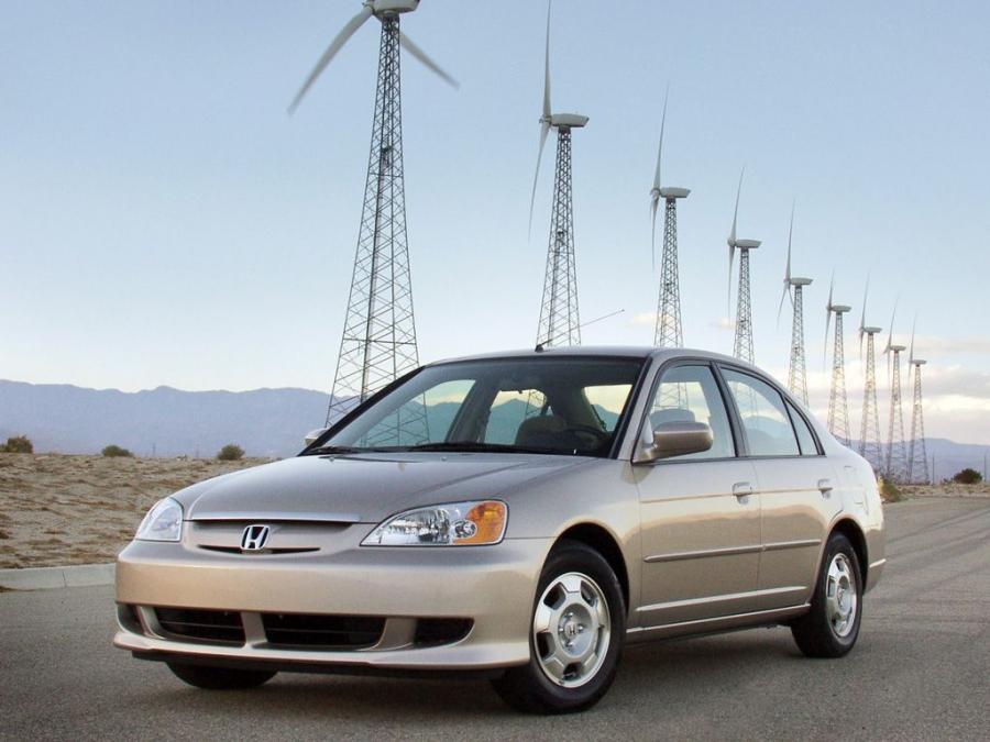  Honda Civic Hybrid 2003 года  (US) (фото 3 из 16)